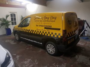 Scrub A Dug Dug Vehicle Wrap Livery