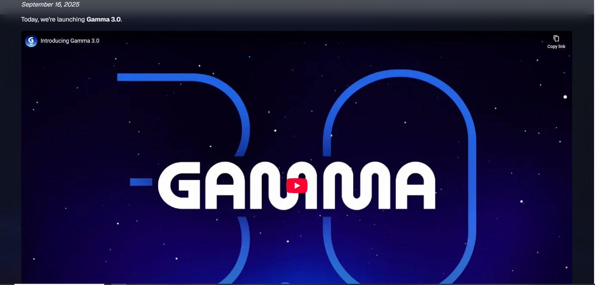 Corrie D Marketing recommends Gamma 3